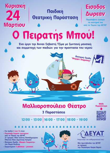 Θεατρική Παράσταση για την Παγκόσμια Ημέρα Νερού 2024