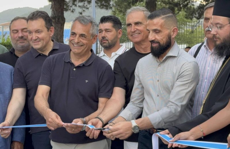 Κώστας Τζιούμης: «Προτεραιότητα της δημοτικής μας αρχής η αναβάθμιση των αθλητικών...