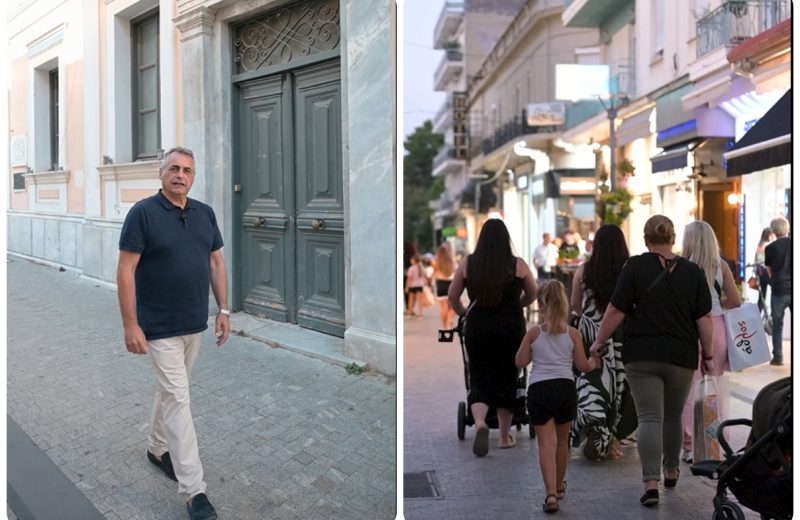 Κώστας Τζιούμης για τη Λευκή Νύχτα: «Ελάτε να απολαύσουμε τη φωτεινή Τρίπολη»