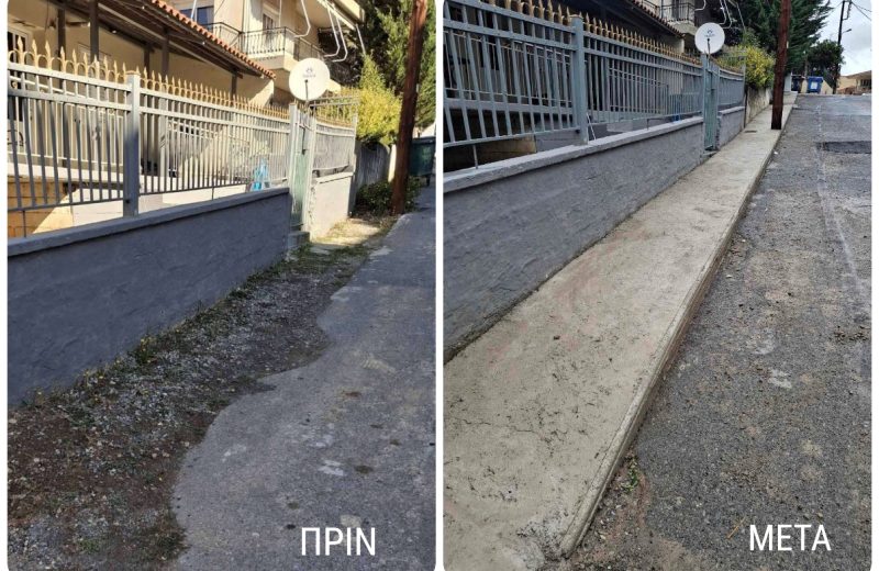 Κώστας Τζιούμης: “Με συνέπεια και πρόγραμμα προχωρούμε σε παρεμβάσεις σε κάθε γειτονιά του...