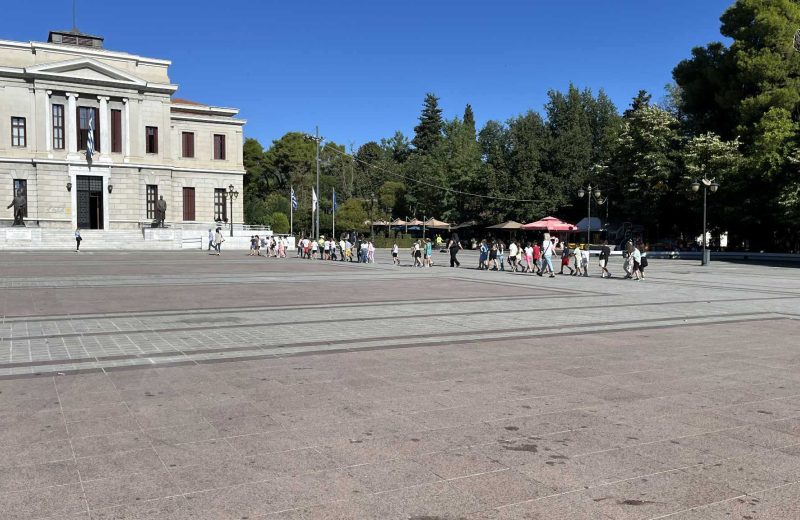 Ο Δήμος Τρίπολης γιόρτασε την Ημέρα Χωρίς Αυτοκίνητο με δράση για μαθητές στο κέντρο της πόλης