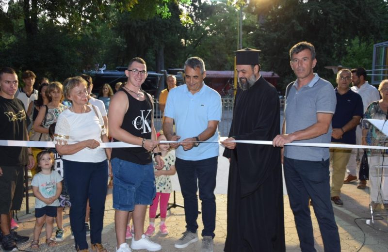 Κώστας Τζιούμης: «Δημιουργούμε χώρους άθλησης στο κέντρο της πόλης»