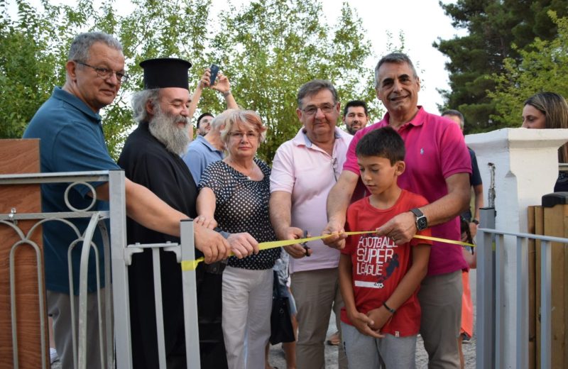 Κώστας Τζιούμης: «Δίνουμε βαρύτητα και στα χωριά μας, έχουμε φτιάξει 23 νέες παιδικές χαρές»