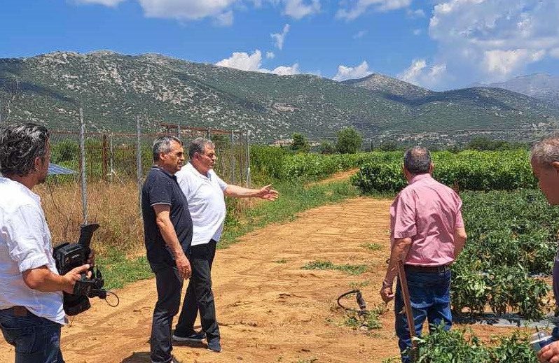 Κώστας Τζιούμης: «Στο πλευρό των αγροτών μας, πρωτοφανής η δοκιμασία τους από την κλιματική...