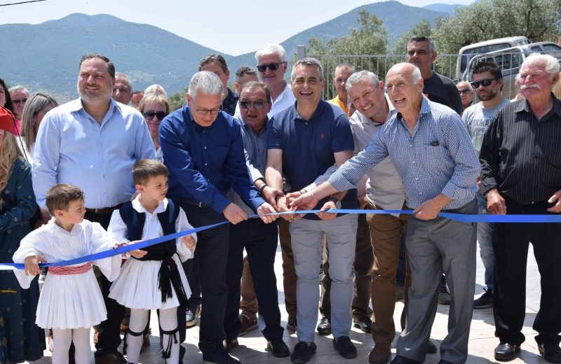 Κώστας Τζιούμης: «Στηρίζουμε έργα που δίνουν ζωντάνια στα χωριά μας»