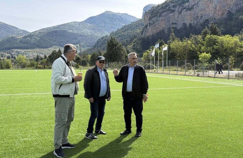 Κώστας Τζιούμης: «Η Νεστάνη αποκτά ένα γήπεδο-στολίδι που θα αποτελέσει το επίκεντρο του...