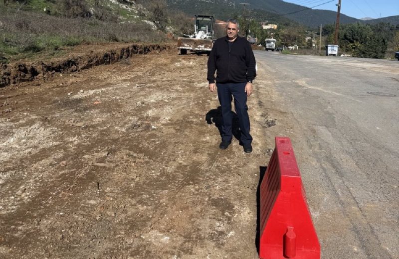 Κώστας Τζιούμης: “ Ξεκίνησαν οι εργασίες για το δρόμο προς το Πανεπιστήμιο”